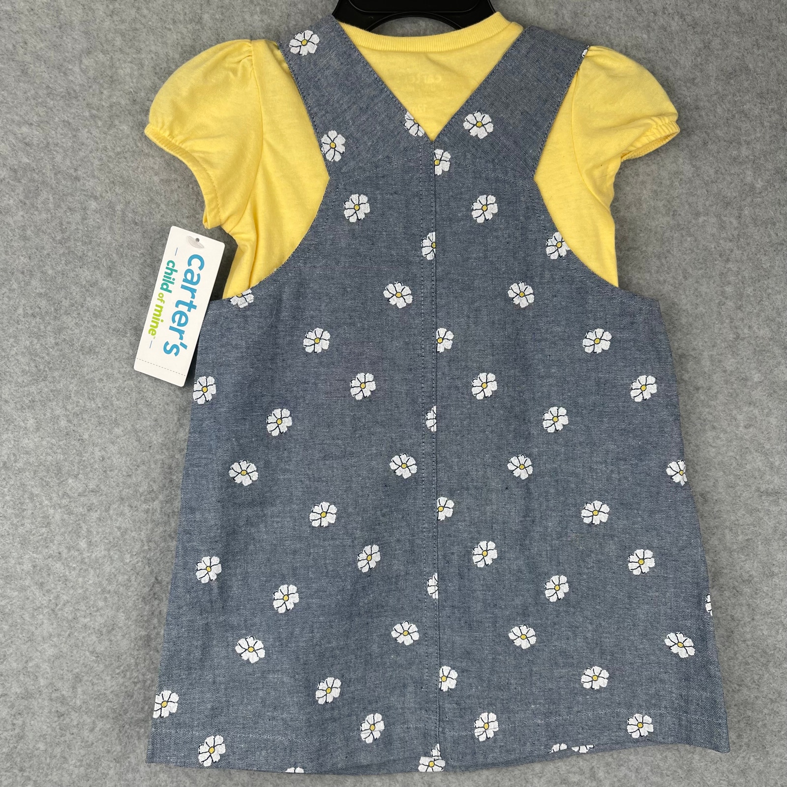 Carter's Flower Print 2pc Dress Set Size 12 Months — image 2 of 3